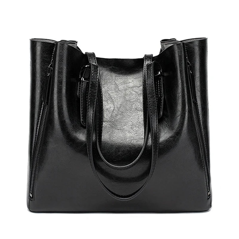 HJPHOEBAG Women Bag Luxury Handbags Women Bags Designer Female Tote Bag Bucket Handbag High Quality Zipper Handbag YC021