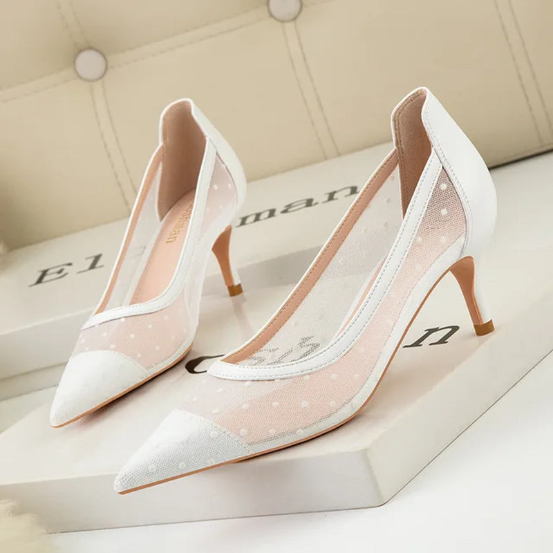 Black Heels Brand Shoes Woman Pumps Shoes for Women 2024 High Heels Sexy Womens Summer Shoes Stiletto Heels Женские Туфли Talons