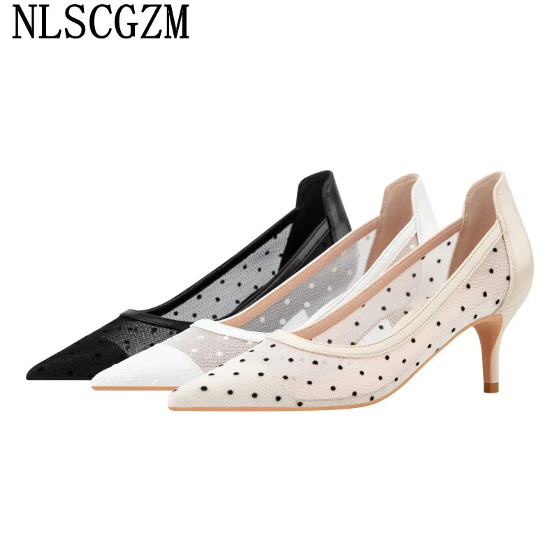 Black Heels Brand Shoes Woman Pumps Shoes for Women 2024 High Heels Sexy Womens Summer Shoes Stiletto Heels Женские Туфли Talons