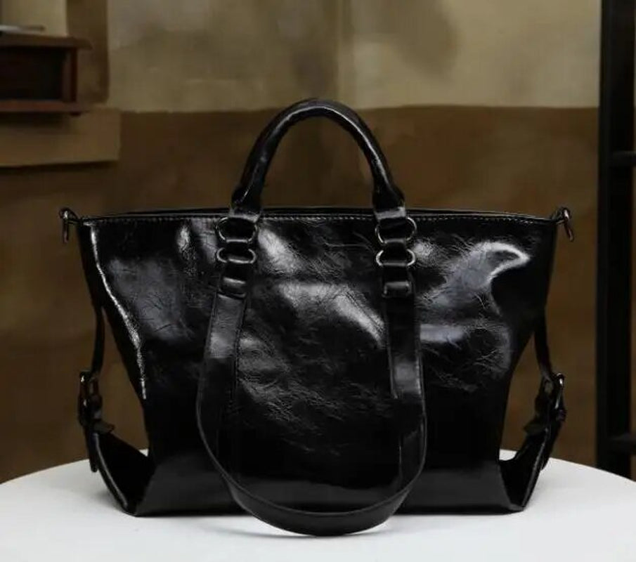 Genuine Leather Bags for Women Fashion Pattern Handbags Female Messenger Bags Casual Tote Ladies Shoulder Bolsa Feminina N405