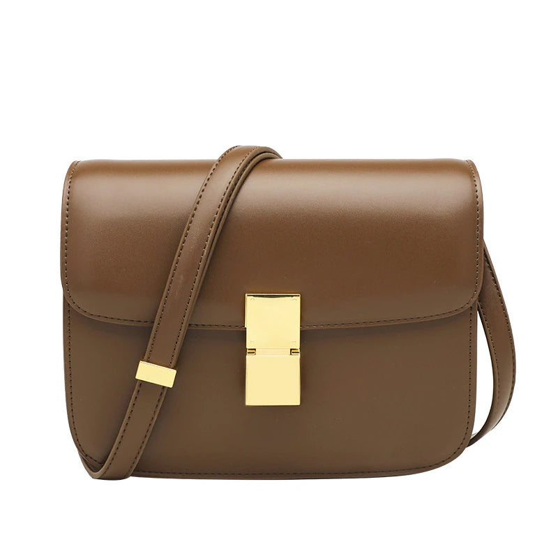 Women’S Genuine Leather Shoulder Bag 2022 Trend Brand Small Square Bags Luxury Designer Handbag Fashion Messenger Bagstofu Bags