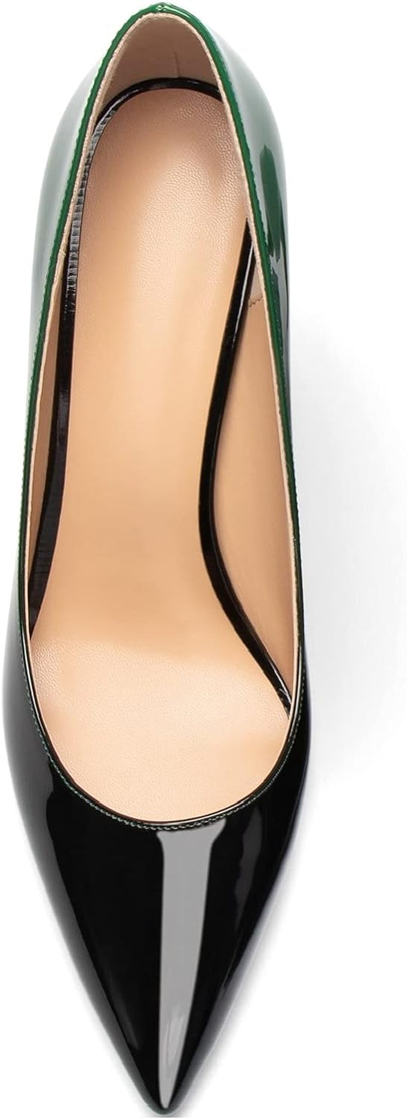 Women'S Pointed Toe High Heels Gradient Pumps Stiletto Heels Usual Wedding Party Dress Shoes