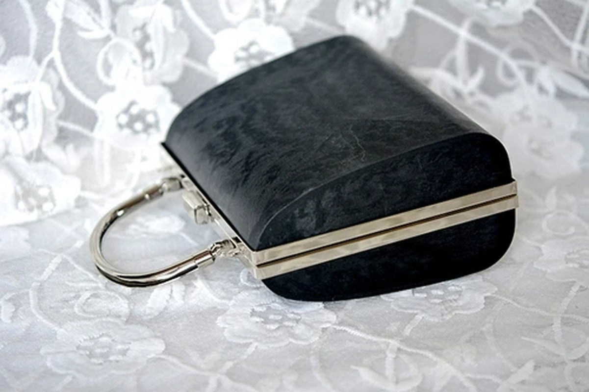 Metal Frame Box Purses Handles for DIY Handbags Evening Bag Clutch Accessories with Metal Bag Handles on Top Box Purse Frame
