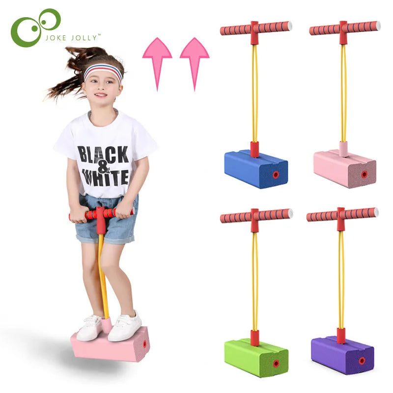 Professional title: "Kids' Growth-Enhancing Balance Toy: Frog Jump Outdoor Exercise Equipment for Boys and Girls"