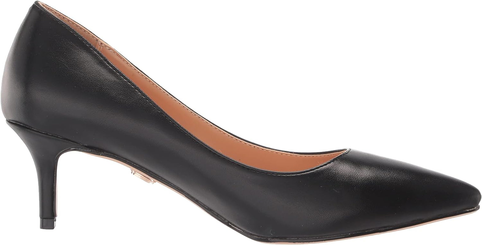 Valerie - Women'S and Comfortable Pointed Toe Kitten Heel Pumps with 2.5" Stiletto Heels in Vegan Leather. Handmade to Perfection.