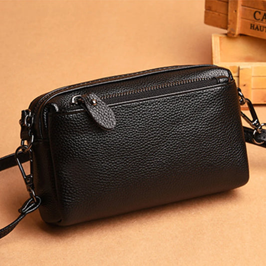 Genuine Brand Mini Shoulder Bags for Women 2021 Messenger Bags Ladies Leather Handbag Purse and Handbags Female Crossbody Bag