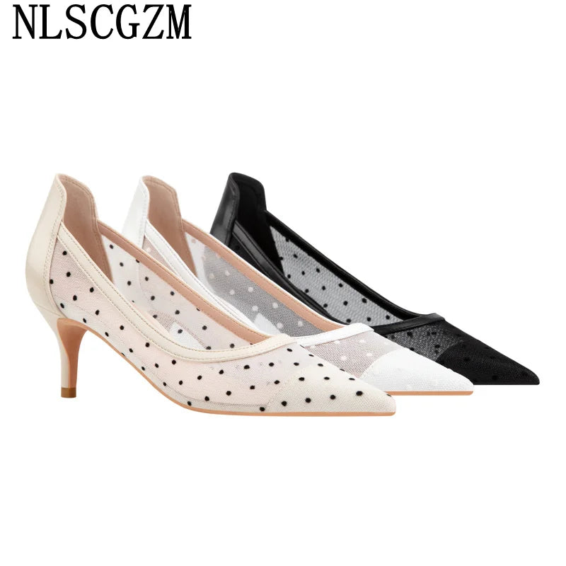 Black Heels Brand Shoes Woman Pumps Shoes for Women 2024 High Heels Sexy Womens Summer Shoes Stiletto Heels Женские Туфли Talons
