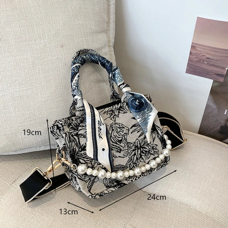 Fashion Luxury Designer Handbag Brand Bag Purses and Handbags for Women Shopper Jacquard Embroidery Beach Shoulder Tote Bag