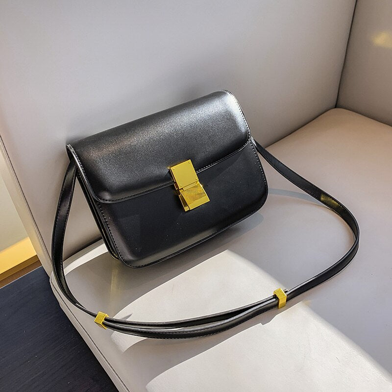 Women’S Genuine Leather Shoulder Bag 2022 Trend Brand Small Square Bags Luxury Designer Handbag Fashion Messenger Bagstofu Bags