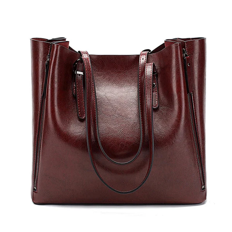 HJPHOEBAG Women Bag Luxury Handbags Women Bags Designer Female Tote Bag Bucket Handbag High Quality Zipper Handbag YC021