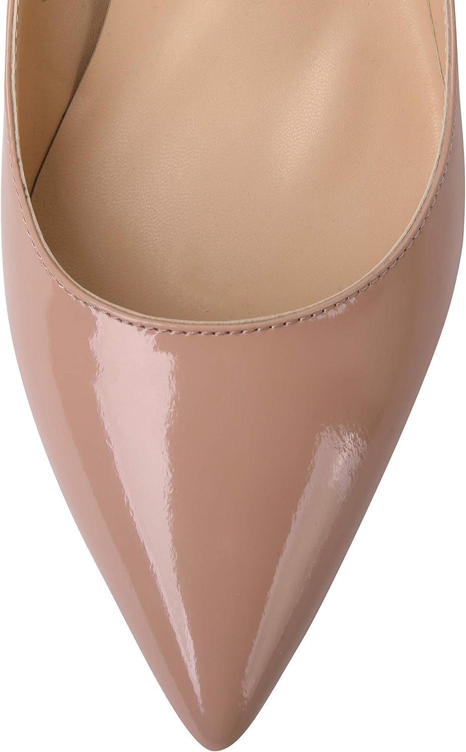 Valerie - Women'S and Comfortable Pointed Toe Kitten Heel Pumps with 2.5" Stiletto Heels in Vegan Leather. Handmade to Perfection.